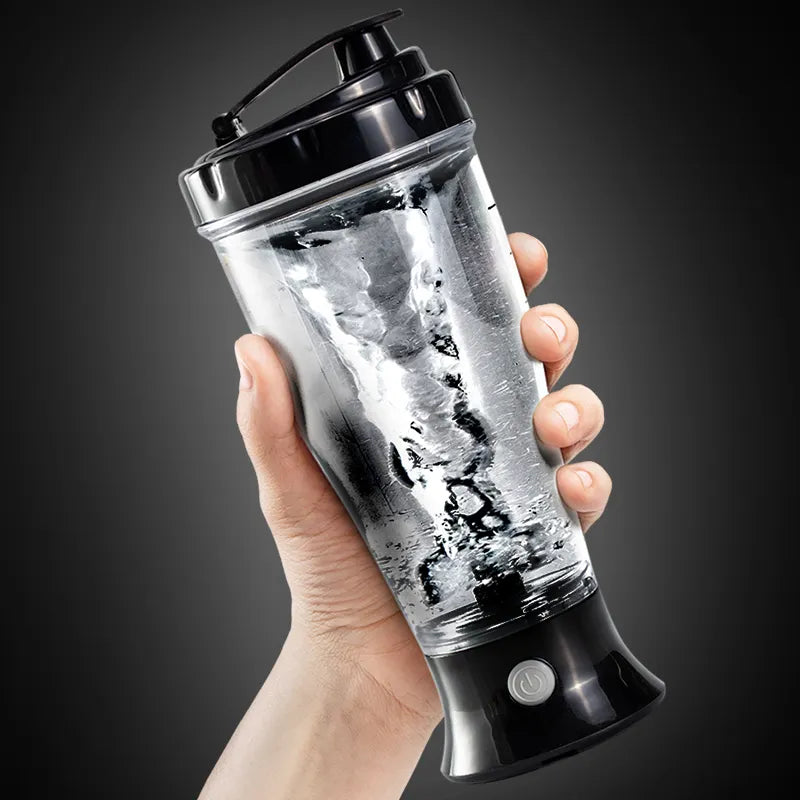 Electric protein tornado shaker black 400 ml